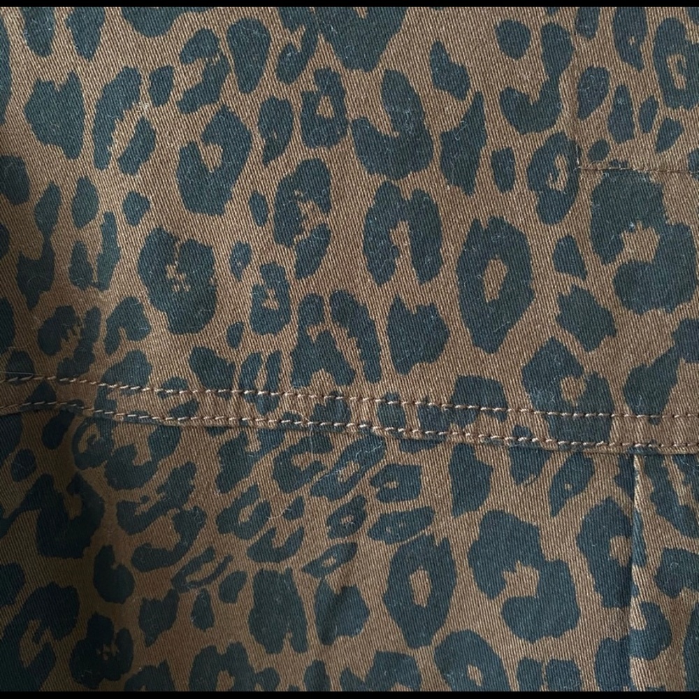 NWOT Anthropologie Sanctuary leopard print jacket - Picture 9 of 11
